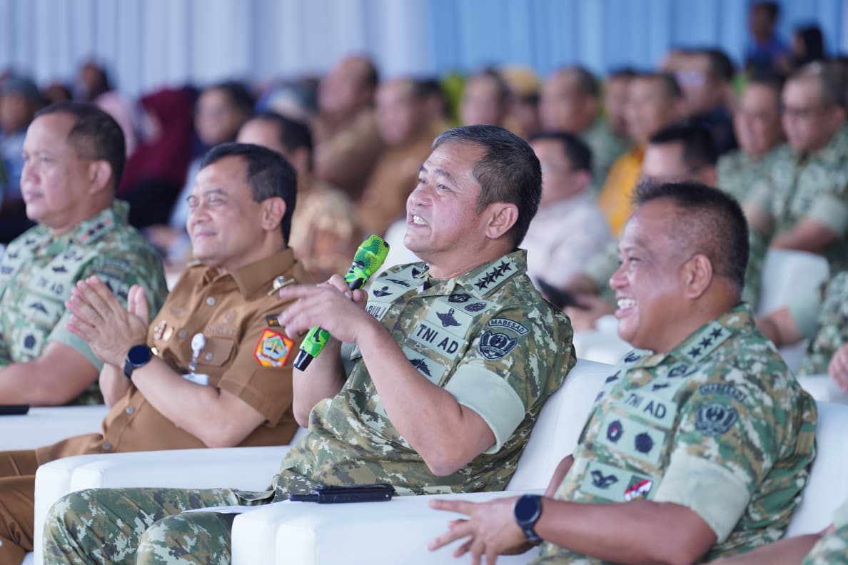 Kasad Resmikan Pompa Hidram di Banyumas untuk Dorong Ketahanan Air dan Swasembada Pangan