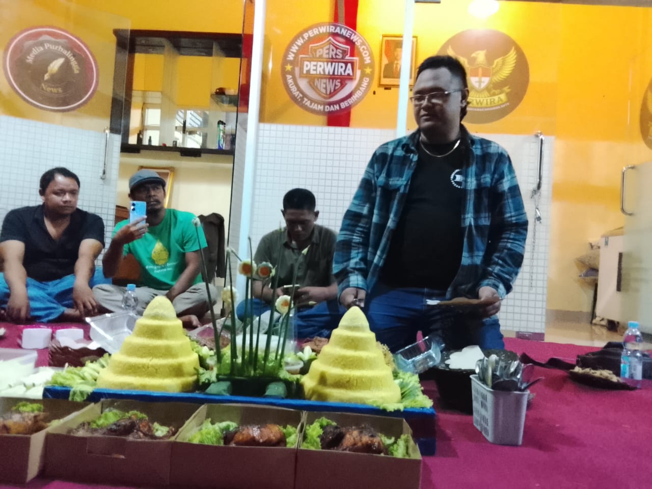 Launching KSB PERWIRA Pertegas Arah Baru Organisasi Wartawan Independen di Purbalingga